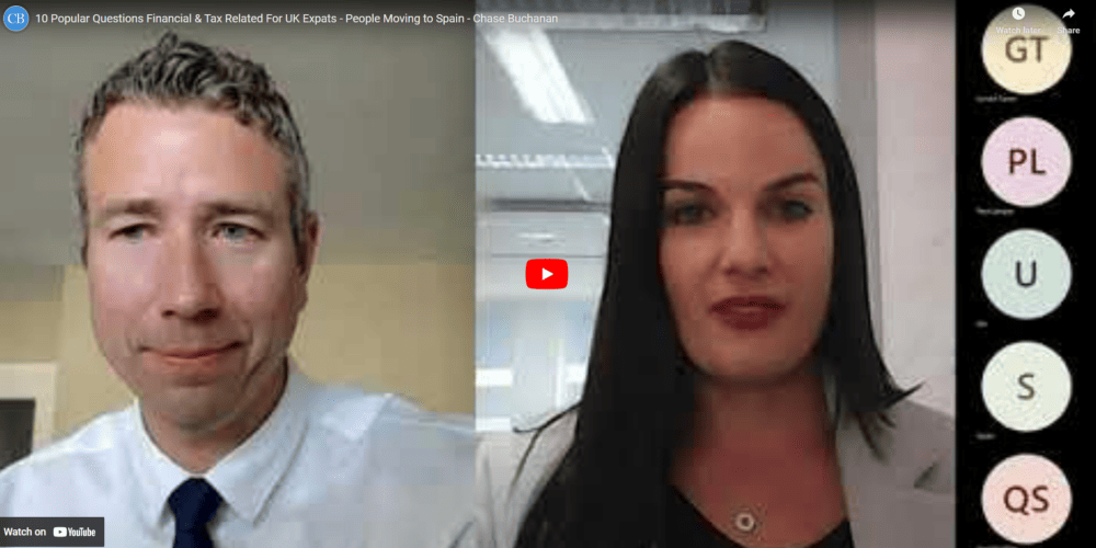 Financial Advisers In Spain Chase Buchanan